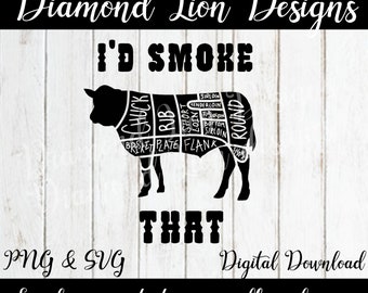 Cow Meat Cuts︱SVG︱PNG︱Father&#39;s Day︱Cut File︱Cow Cut Diagram︱Farm to Table︱Farmhouse︱Cattle Cuts︱Bovine︱