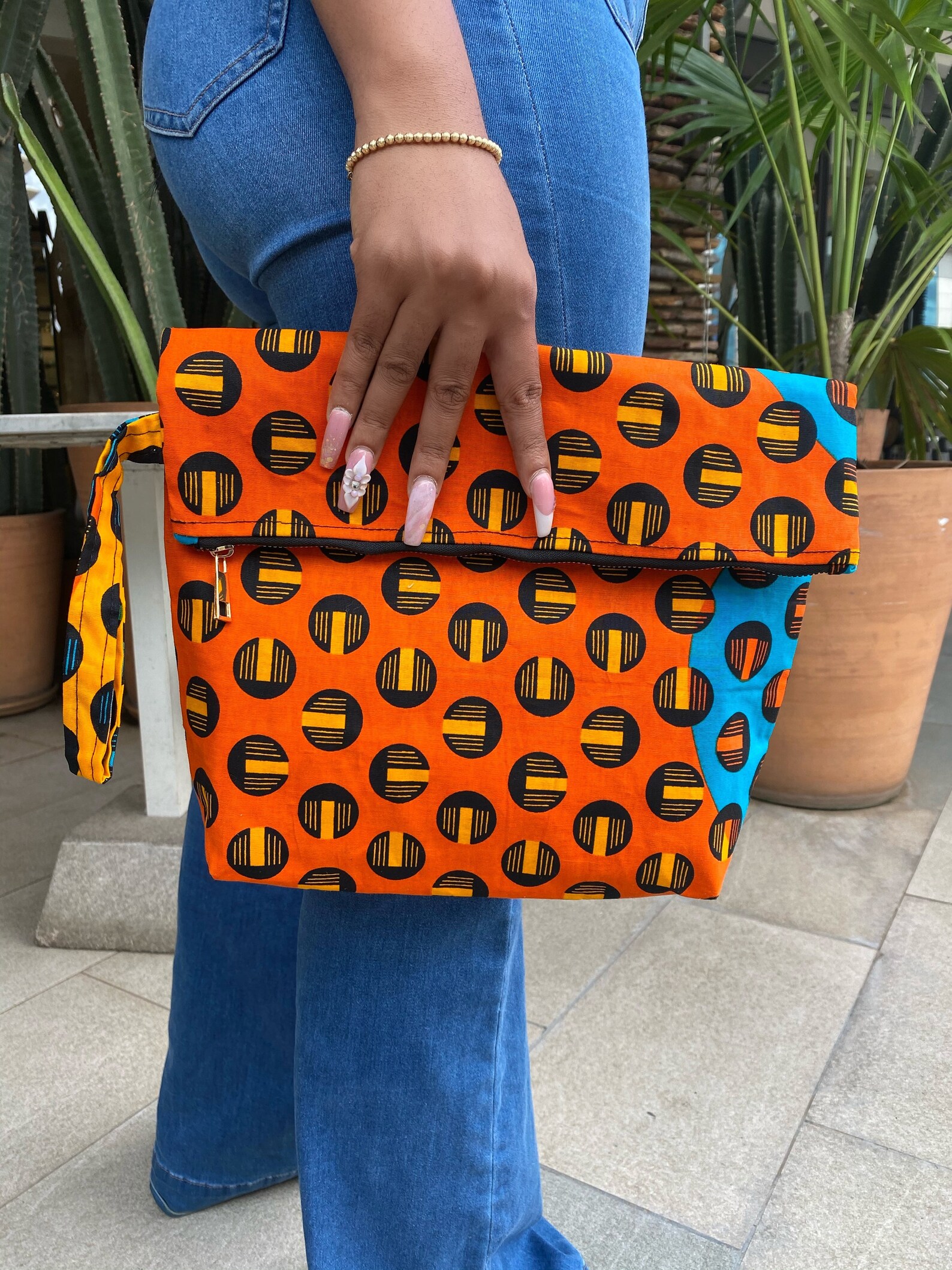 African print clutch purse ankara clutch purse foldover Etsy