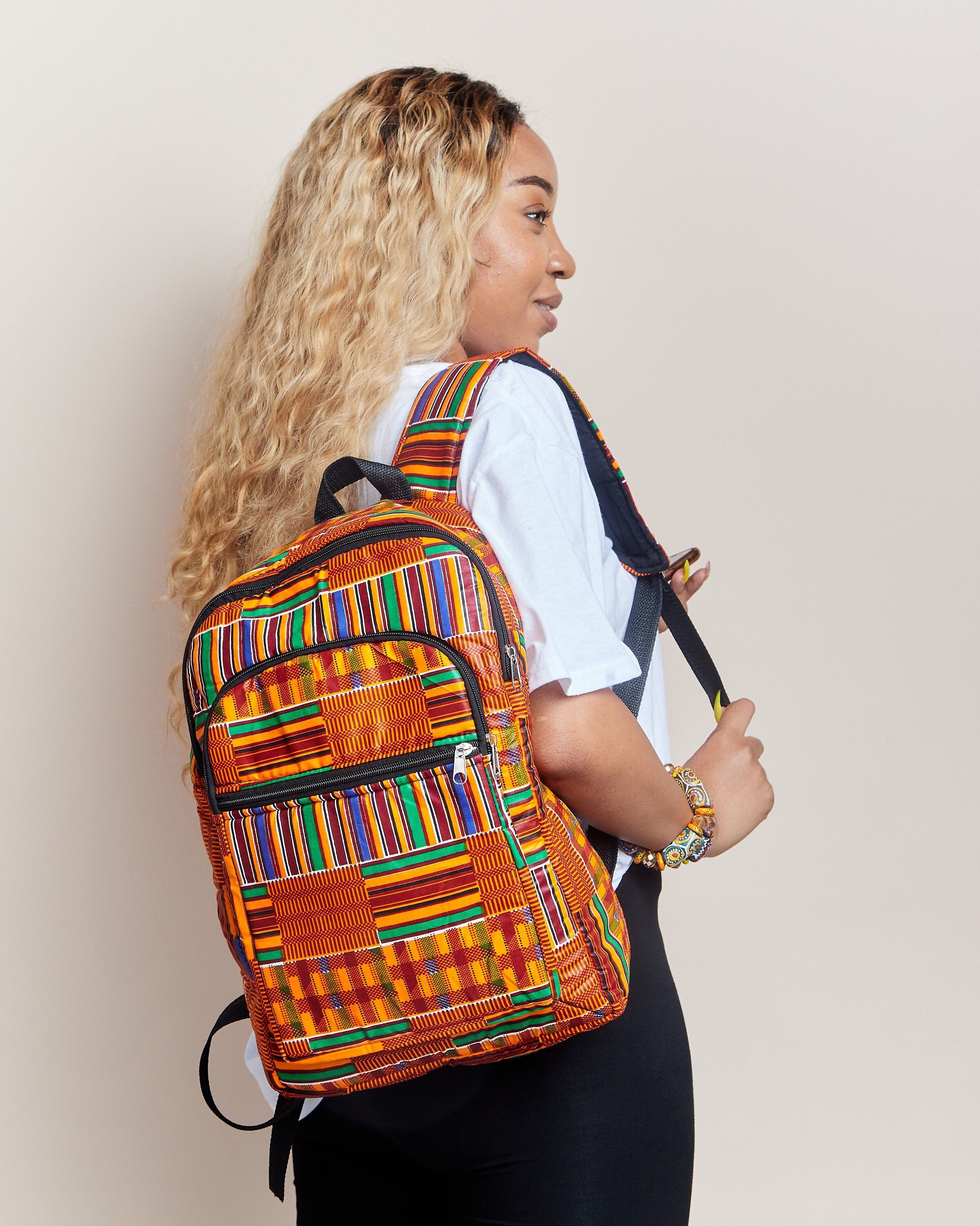 kente backpack