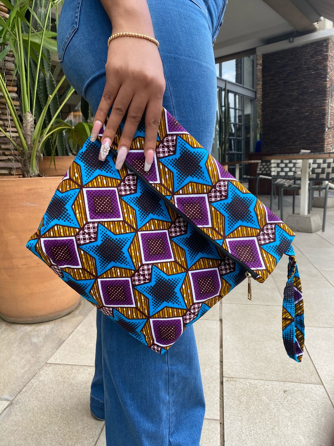 African print clutch purse ankara clutch purse foldover Etsy