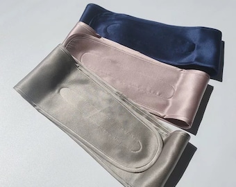 100% Mulberry Silk Spa-haarband| Make-uphoofdband| nachthemd| zijden hoofdband| 19 mm