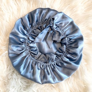 100% Mulberry Silk Caps | Silk Bonnets | Hair care | Beauty | Silk Turban - Double Layered Long Tie