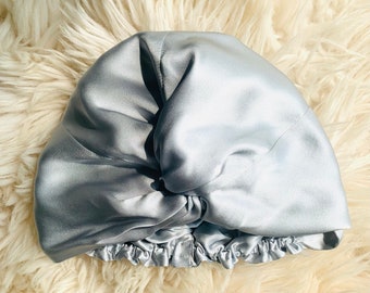 100% Mulberry Silk Caps | Silk Bonnets | Hair care | Beauty | Silk Turban- Sleep Caps- Gifts - Twisted