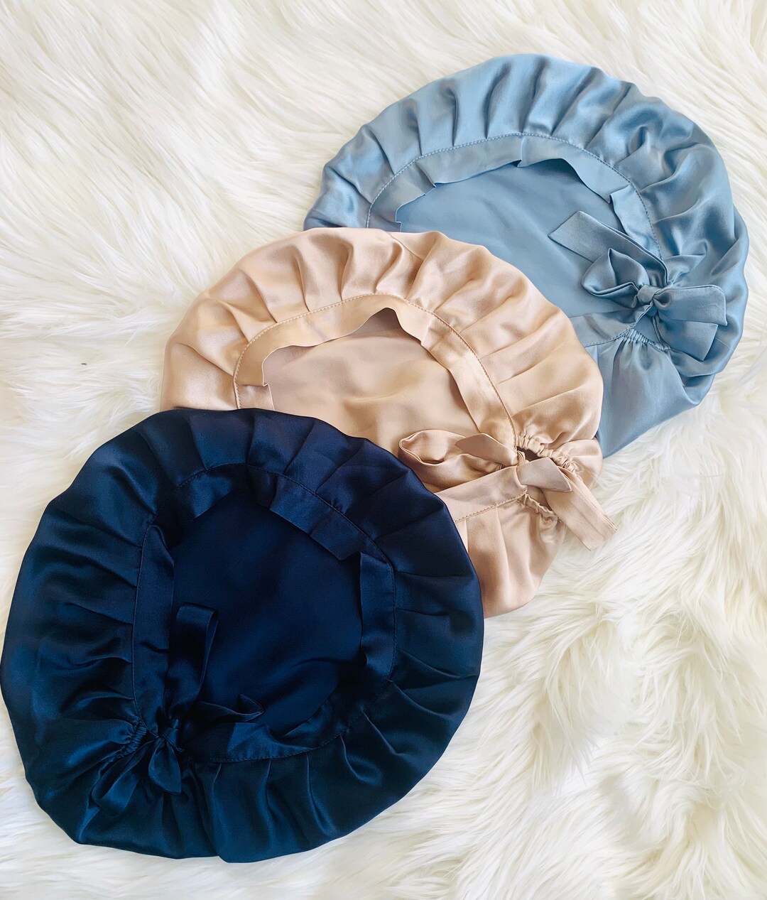 100 Mulberry Silk Caps Silk Hair Care Beauty Silk Turban