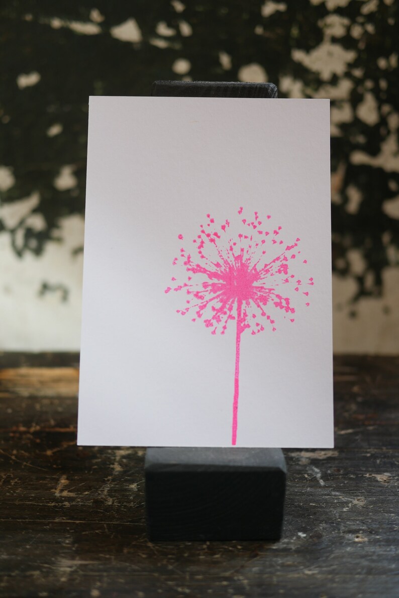 Postkarte Pusteblume Bild 1