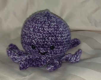 Crocheted  Amigurumi Octopus
