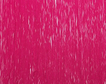 1 Meter elastische Fransen Pink 25 cm Höhe Band elastisch mit Fransen zum Annähnen an Tanzkleid, Tournierkleid, Kürkleid, Mode
