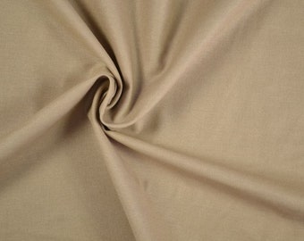 50 cm x 148 cm cotton beige grey flagcloth cotton fabric fabric by the metre fabric unicolor