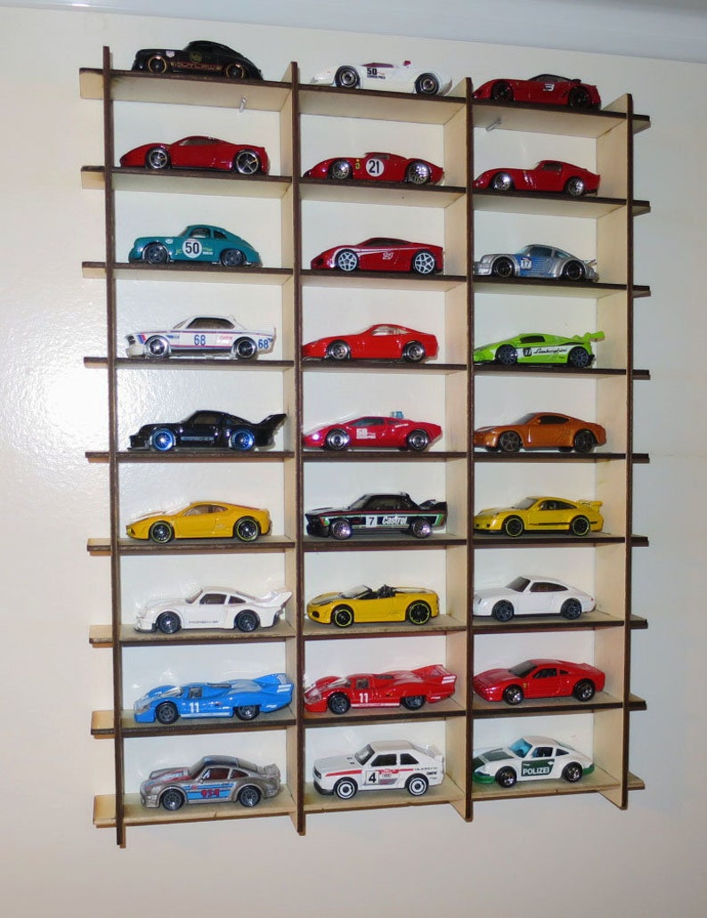 Diecast Model Car Wall Display Shelf Rack for 164 1/64 Size Etsy