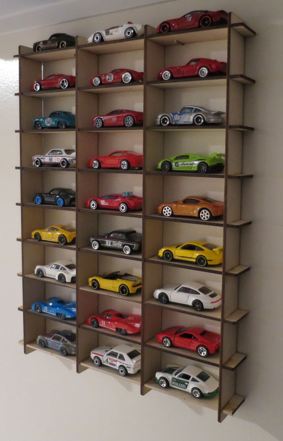 Diecast Model Car Wall Display Shelf Rack for 164 1/64 Size Etsy