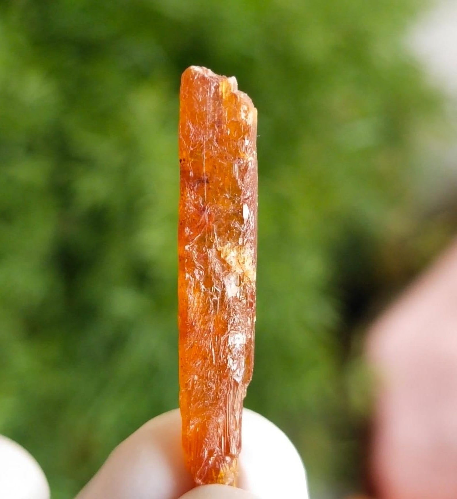 Natural Orange KYANITE Unique Crystal Rare healing crystal Etsy