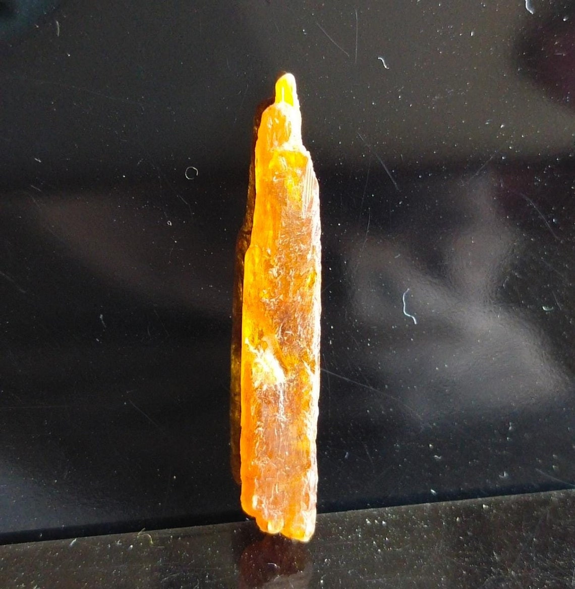 Natural Orange KYANITE Unique Crystal Rare healing crystal Etsy
