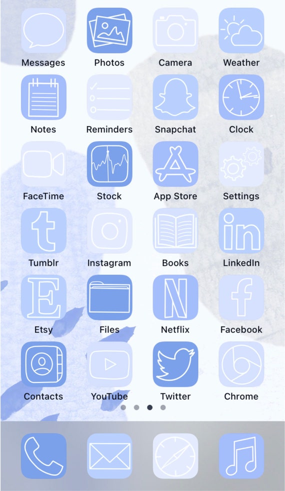 Aesthetic Ios14 Iphone App Icons 50 Baby Blue Violet App Icons Etsy Aesthetic Ios14 Iphone App Icons 50 Baby Blue Violet App Icons Etsy