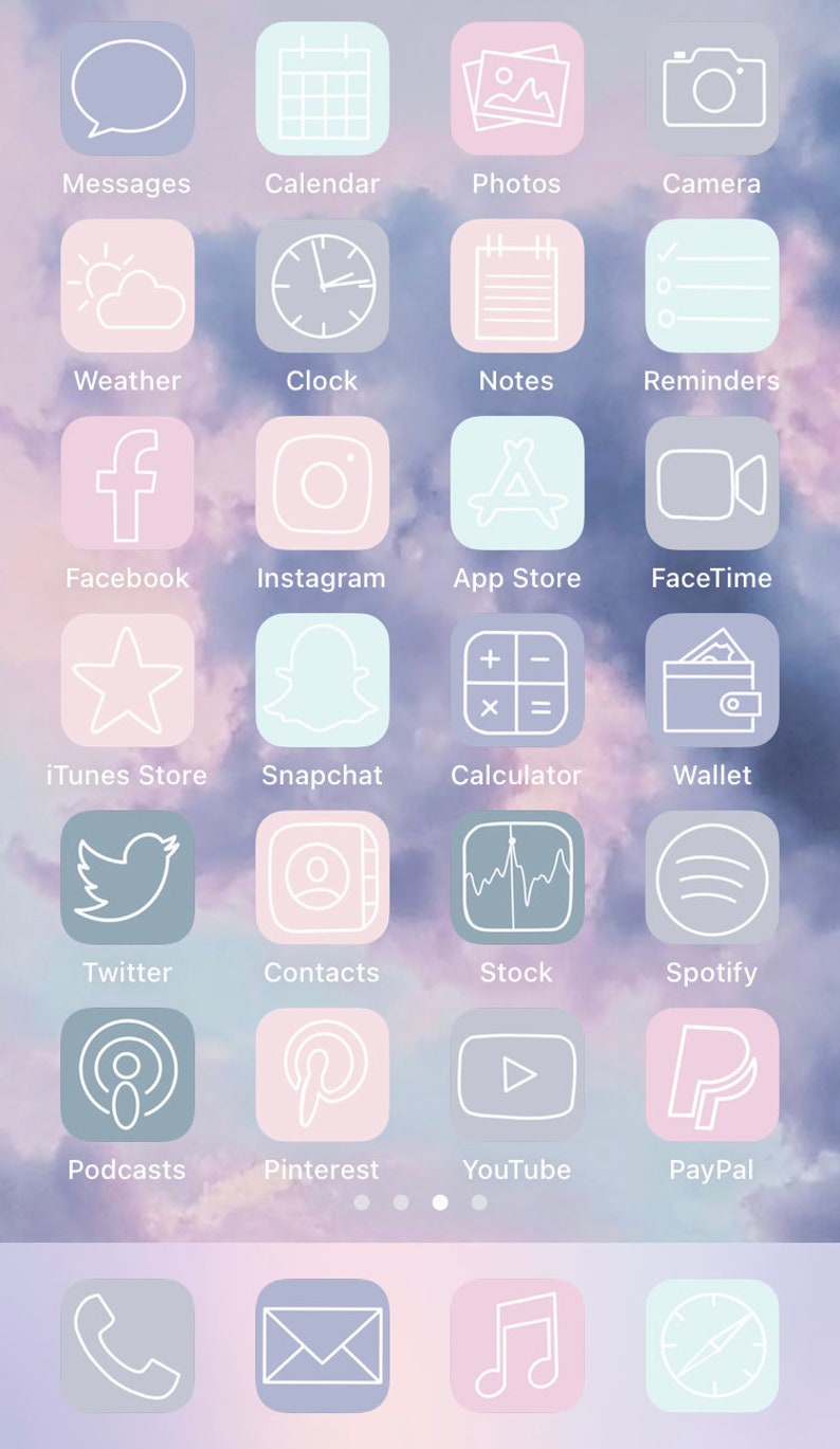 phone icon aesthetic