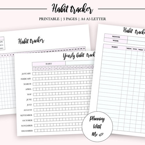 PMDD Symptom Tracker Printable Tracker A4 A5 US Letter - Etsy Canada