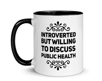 Introverted But Willing To Discuss Ferrets Coffee Mug