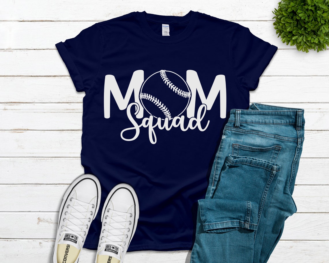 Mom Squad Baseball Shirt ShortSleeve Unisex TShirt Etsy