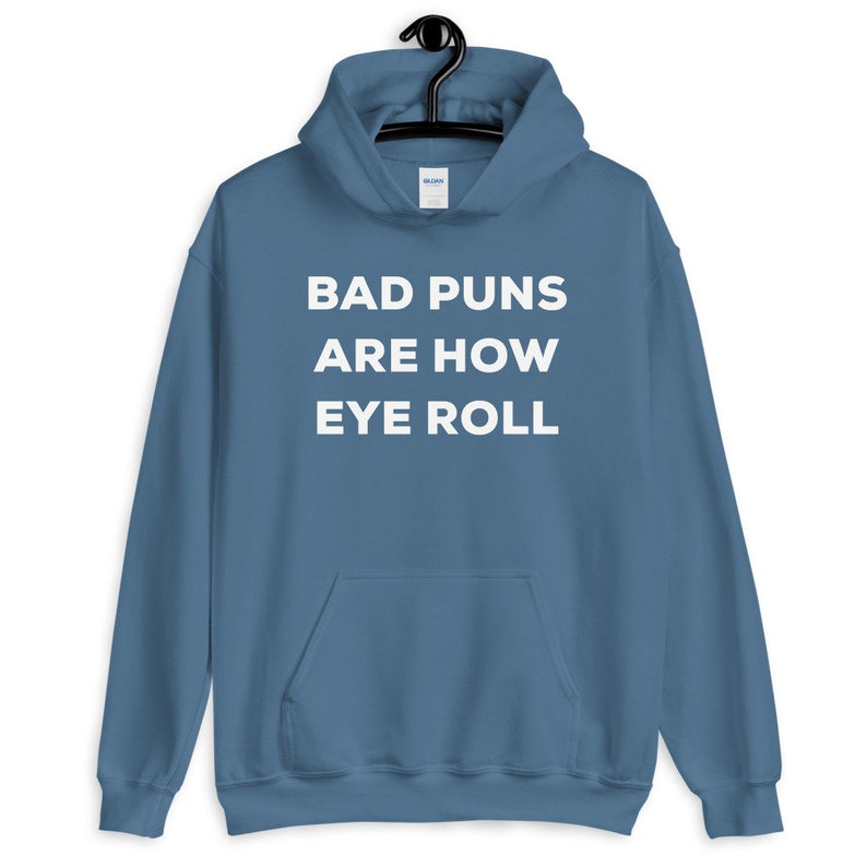 Dad Joke Hoodie This is How Eye Roll Hoodie Pun Jokes Etsy