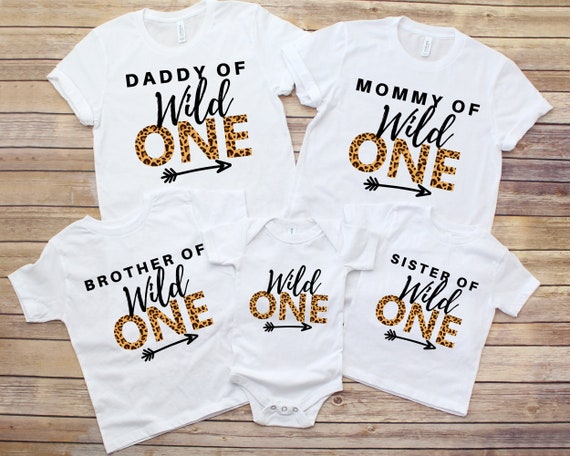 Sister Of The Wild One Shirt For Baby's 1st Birthday Party Sister Of The Wild One Shirt For Baby's 1st Birthday Party