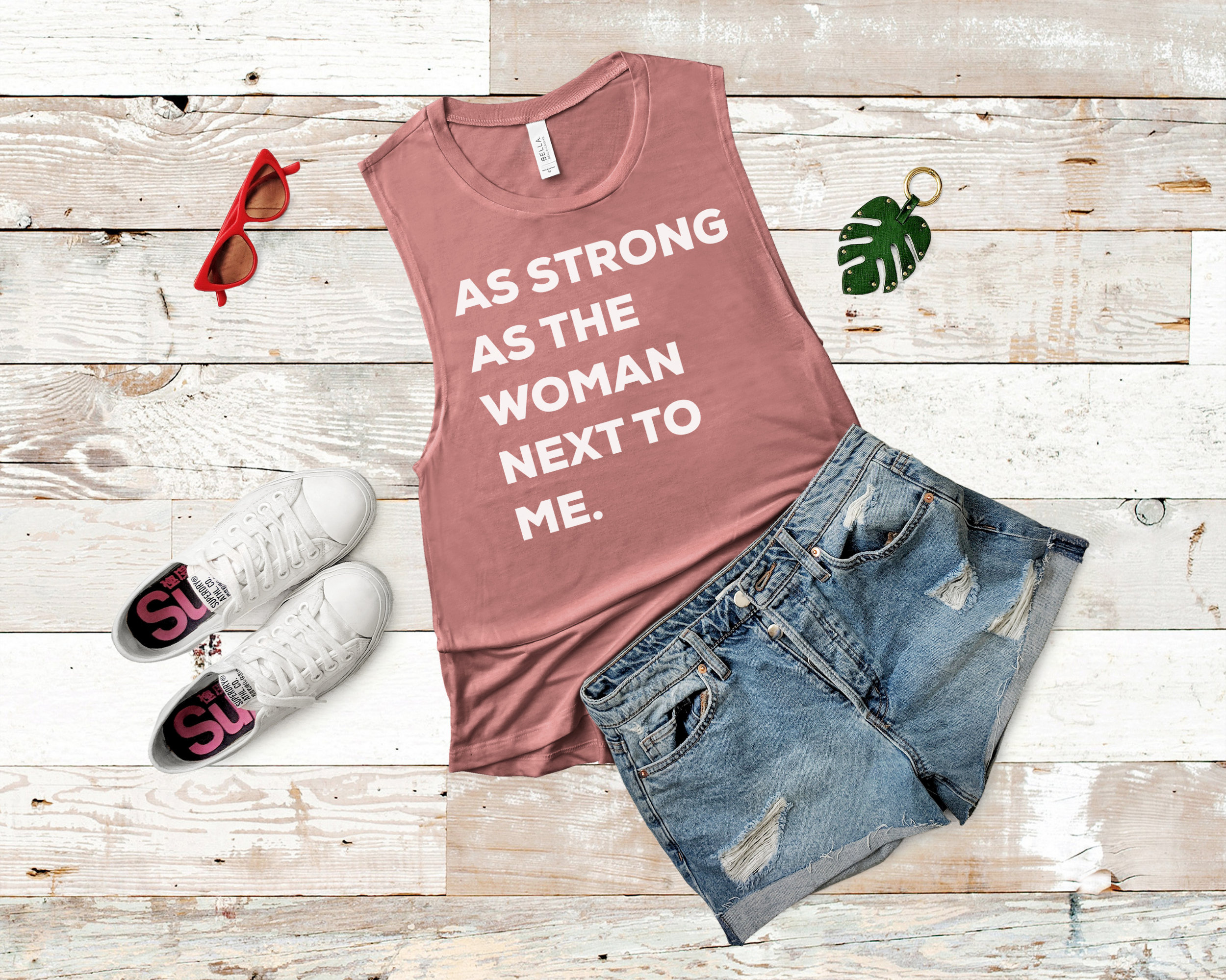 As Strong as the Woman Next to Me Muscle Tank | Feminist Workout Tank | Strong  Women Shirt | Inspirational Tank Top | Feminism Gift - Etsy