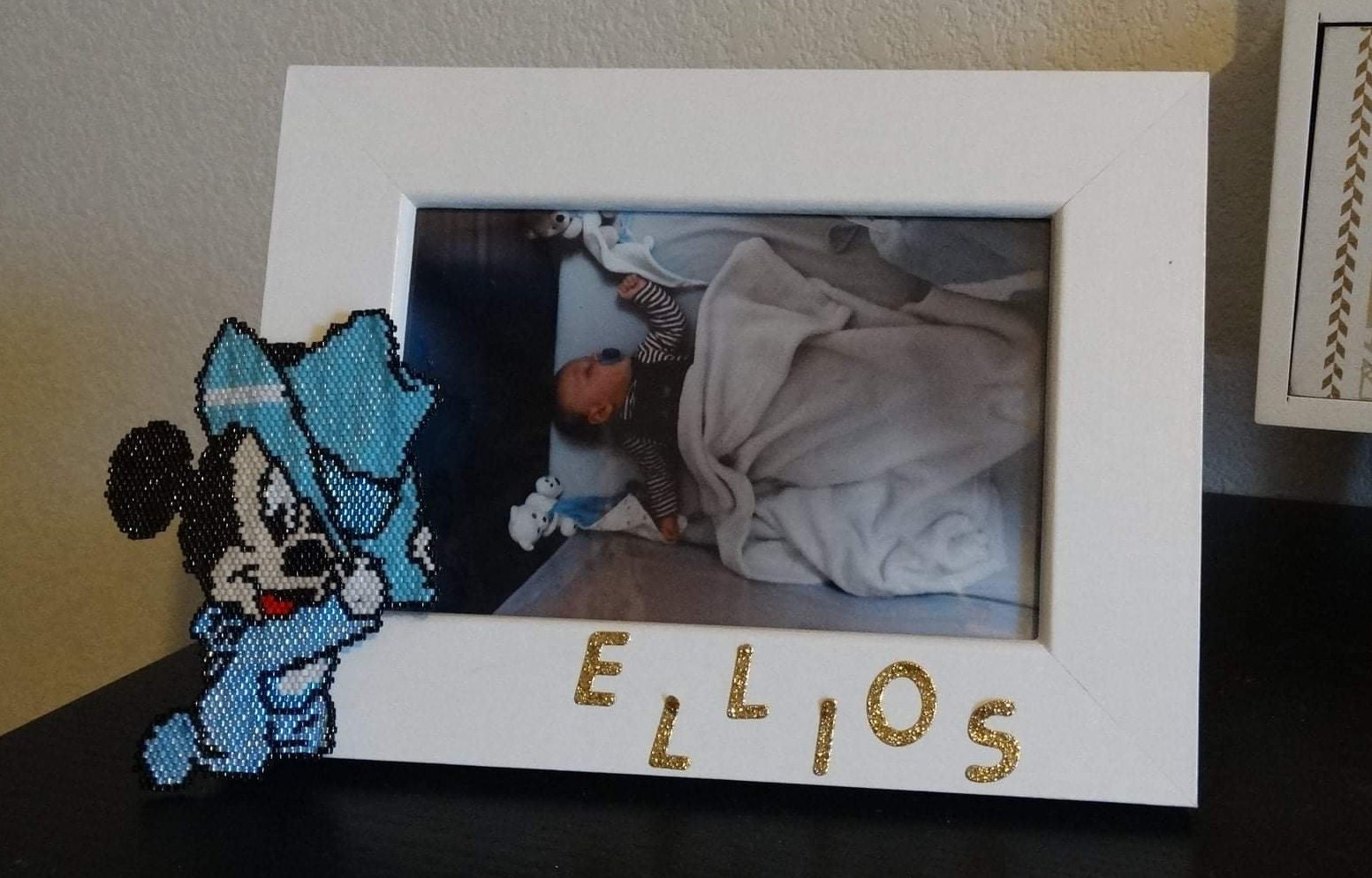 Cadres Photos Personnalisable Mickey/Minnie Chambre d'enfants