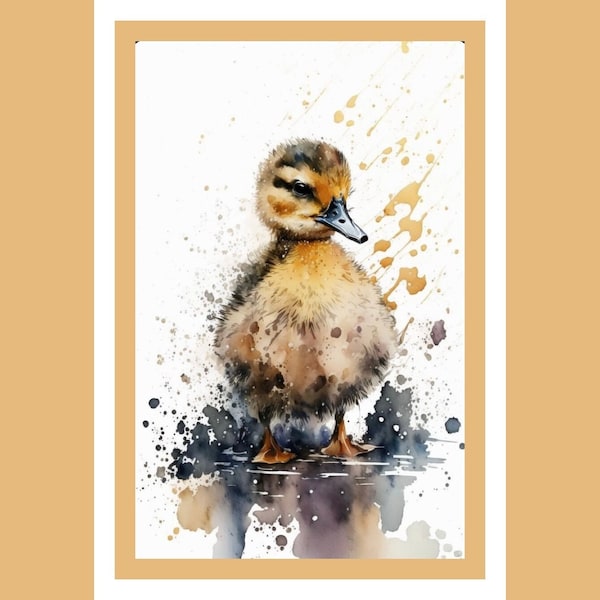 Ugly Duckling Cross Stitch Pattern - Instant PDF Download - Animal Cross Stitch