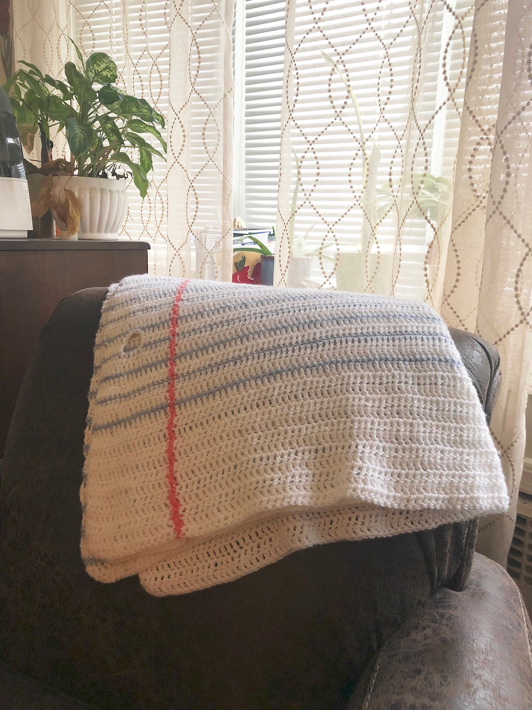 Crochet Looseleaf Paper Blanket Pattern Etsy