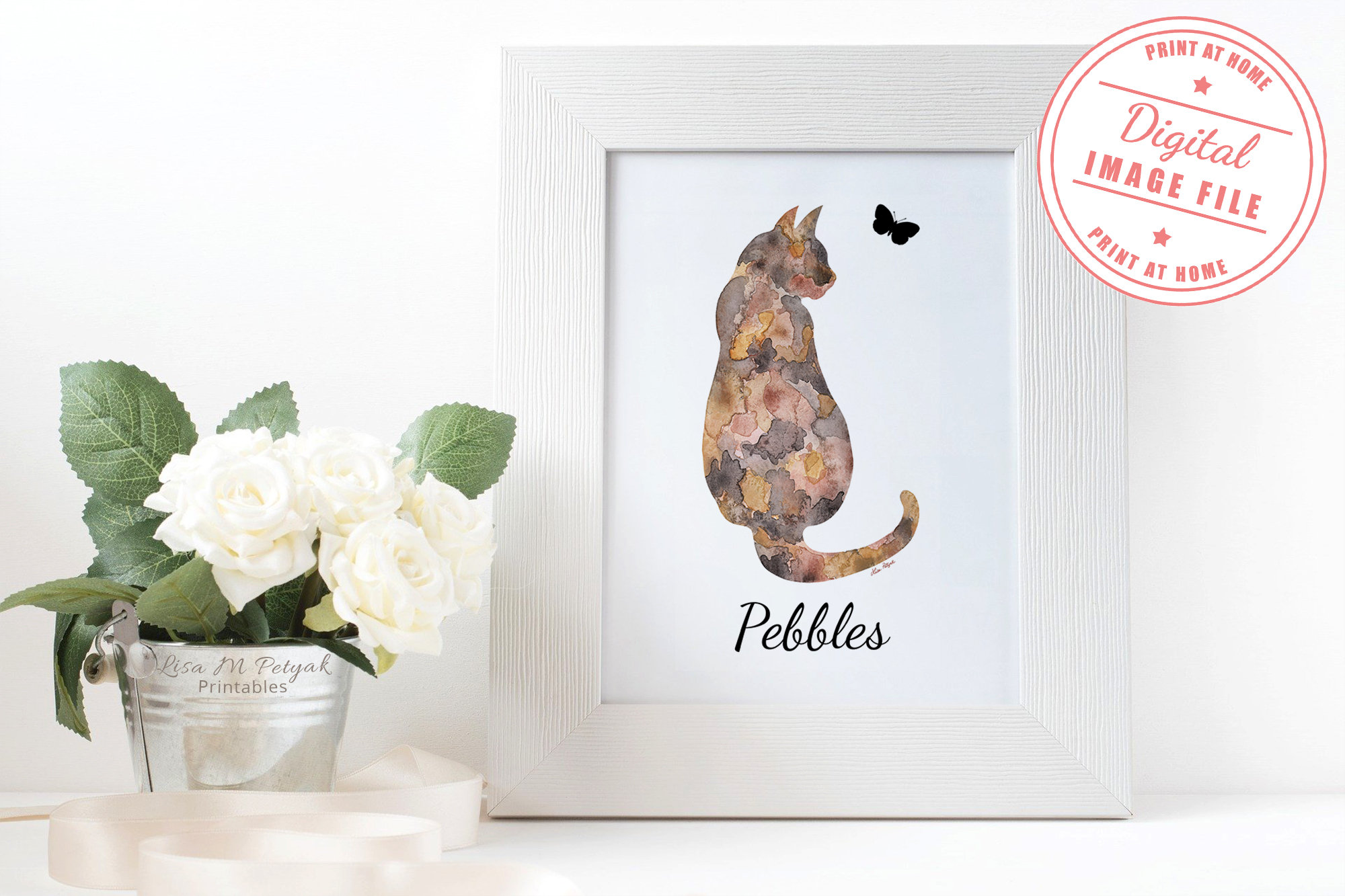 Personalized Cat Loss Gift Cat Memorial Gift Cat Sympathy Etsy