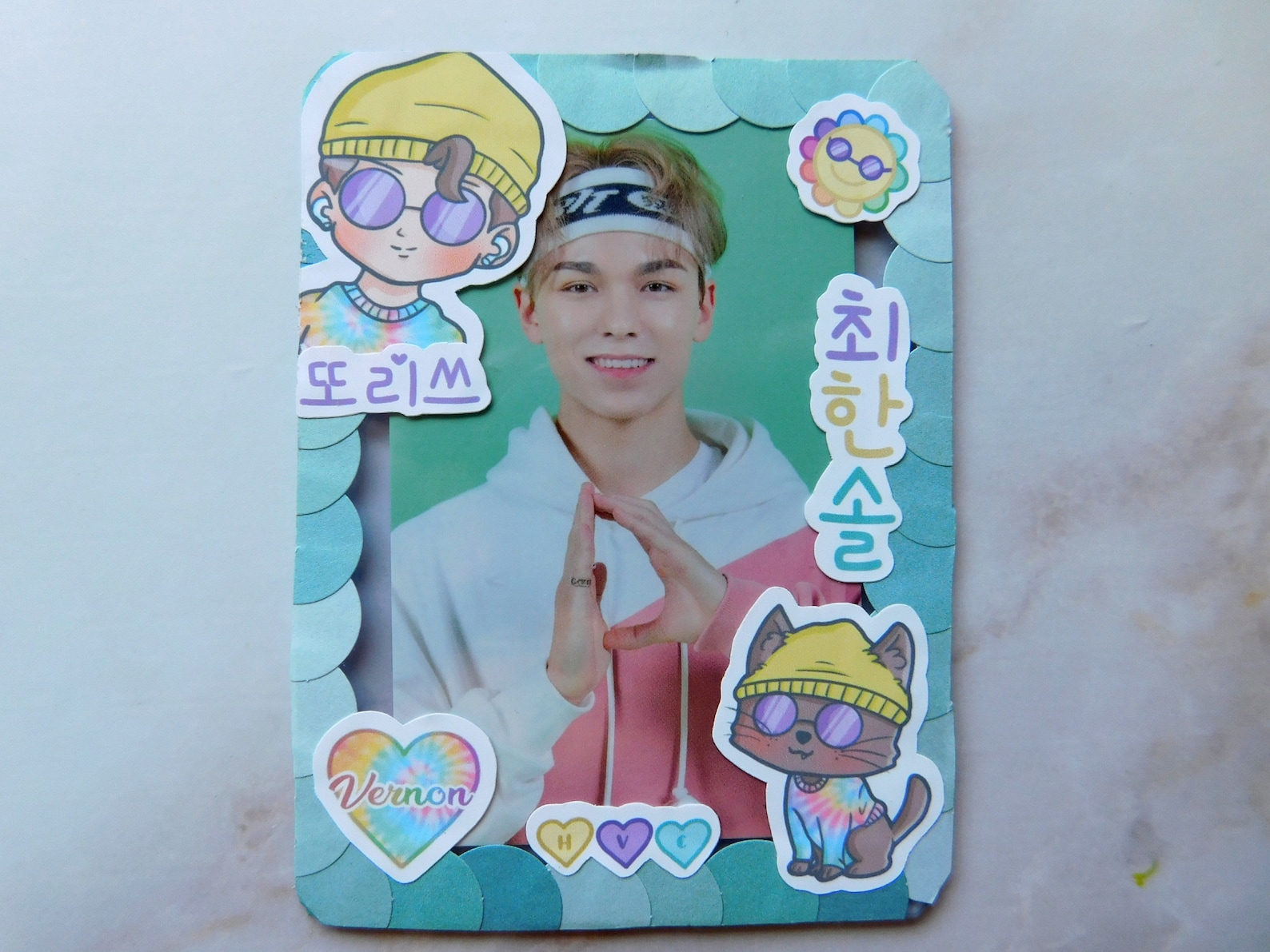 Seventeen Kpop Individual Member Sticker Sheets | Etsy