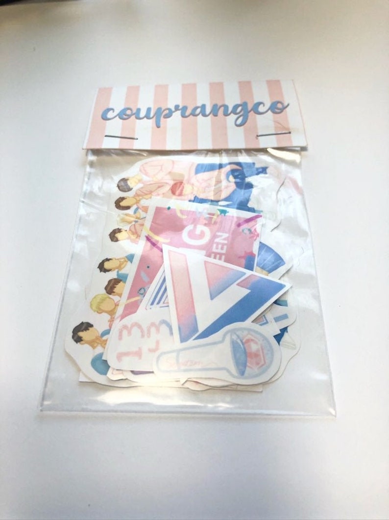 11pcs Seventeen Kpop Sticker Pack