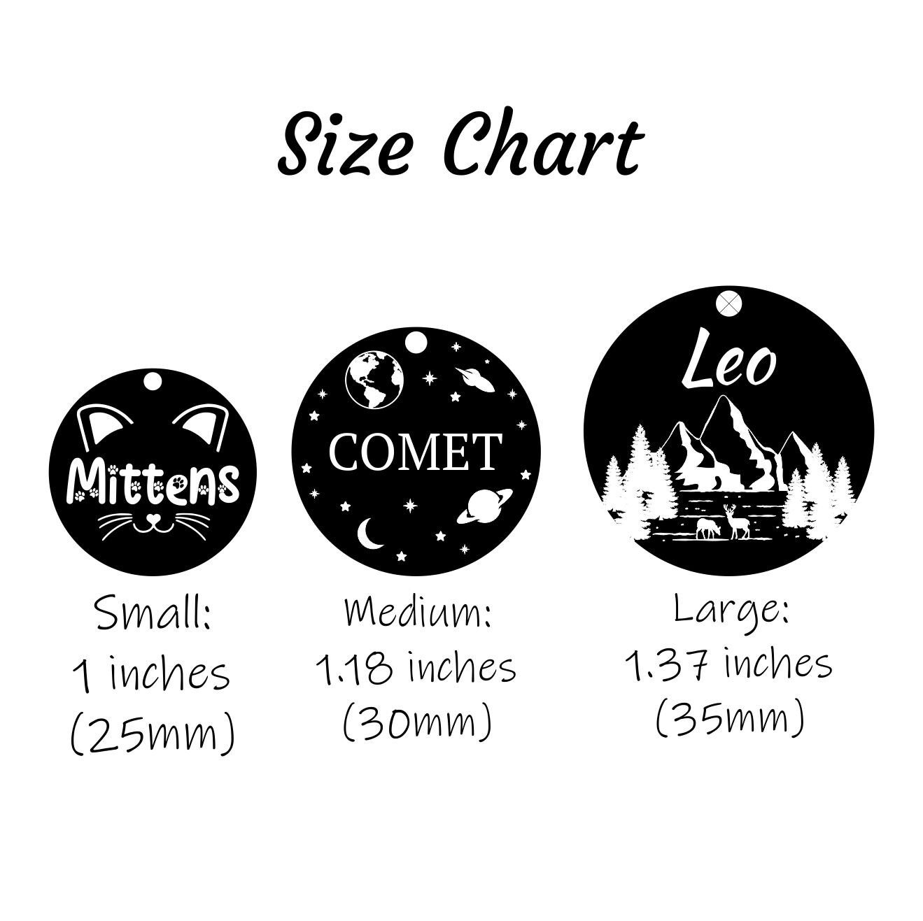 Laser Engraved Deer Dog ID Tag Personalized Deer Dog Tag Dog/cat Tag Hunting Pet ID Tag Etsy