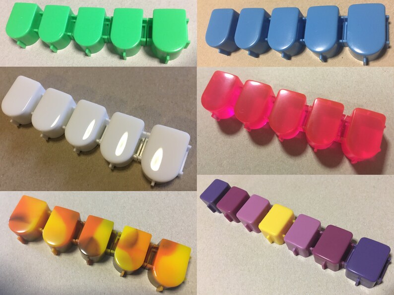 Highly Customizable Guitar Hero/ Clone Hero Fret Buttons Etsy