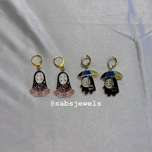 Anime dangle earrings