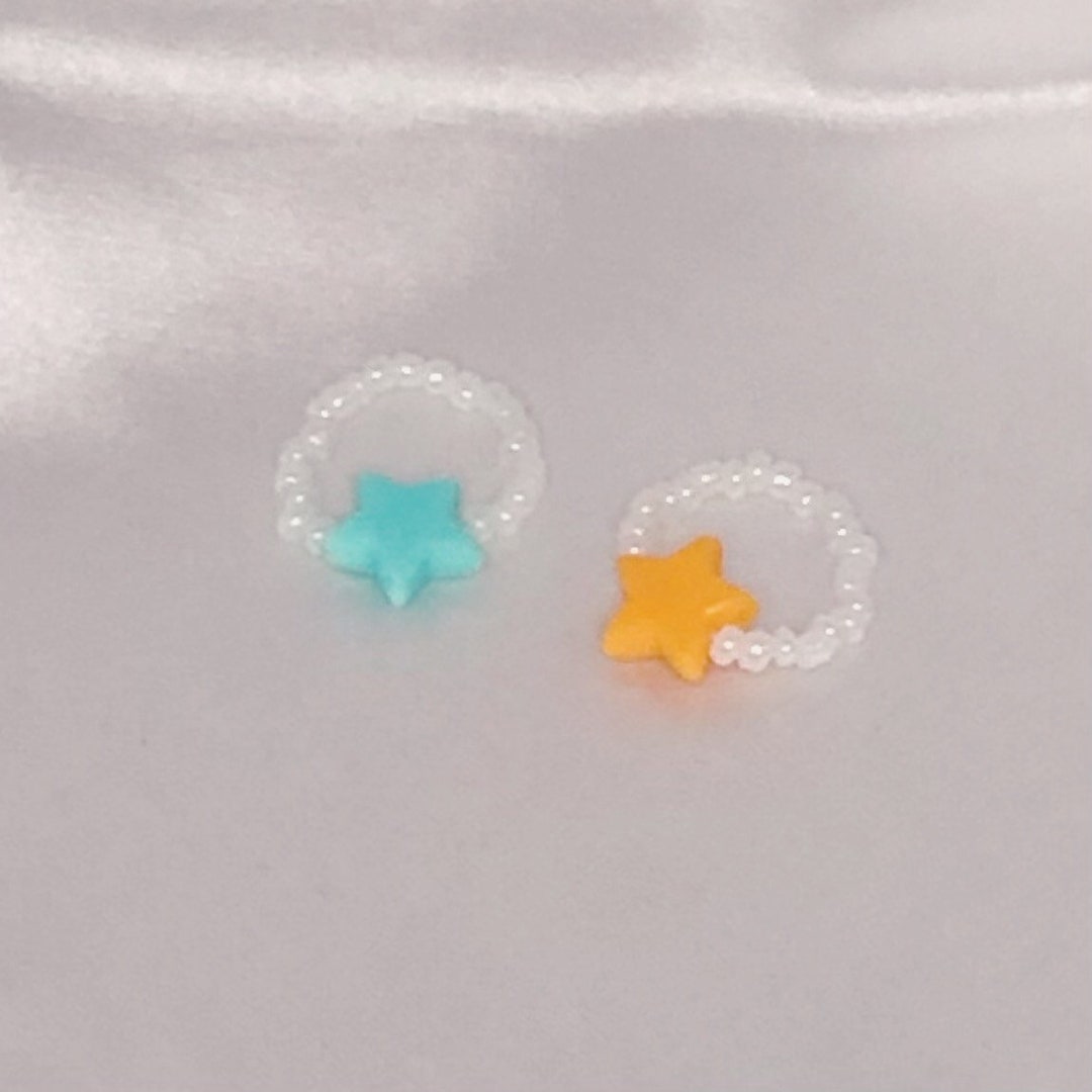 Matching Bffs Star Rings - Etsy