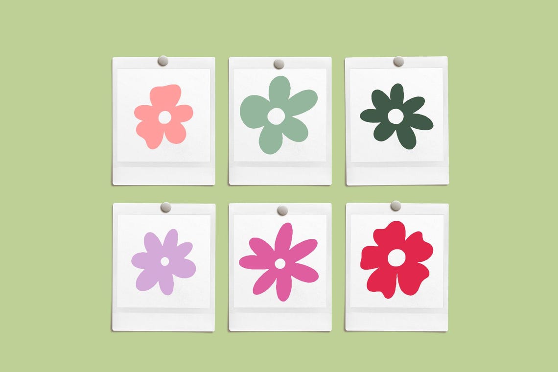 Vector Abstract Svg Flowers Abstract Flower Vector Graphics | Abstract Floral Clipart | Flowers SVG ...