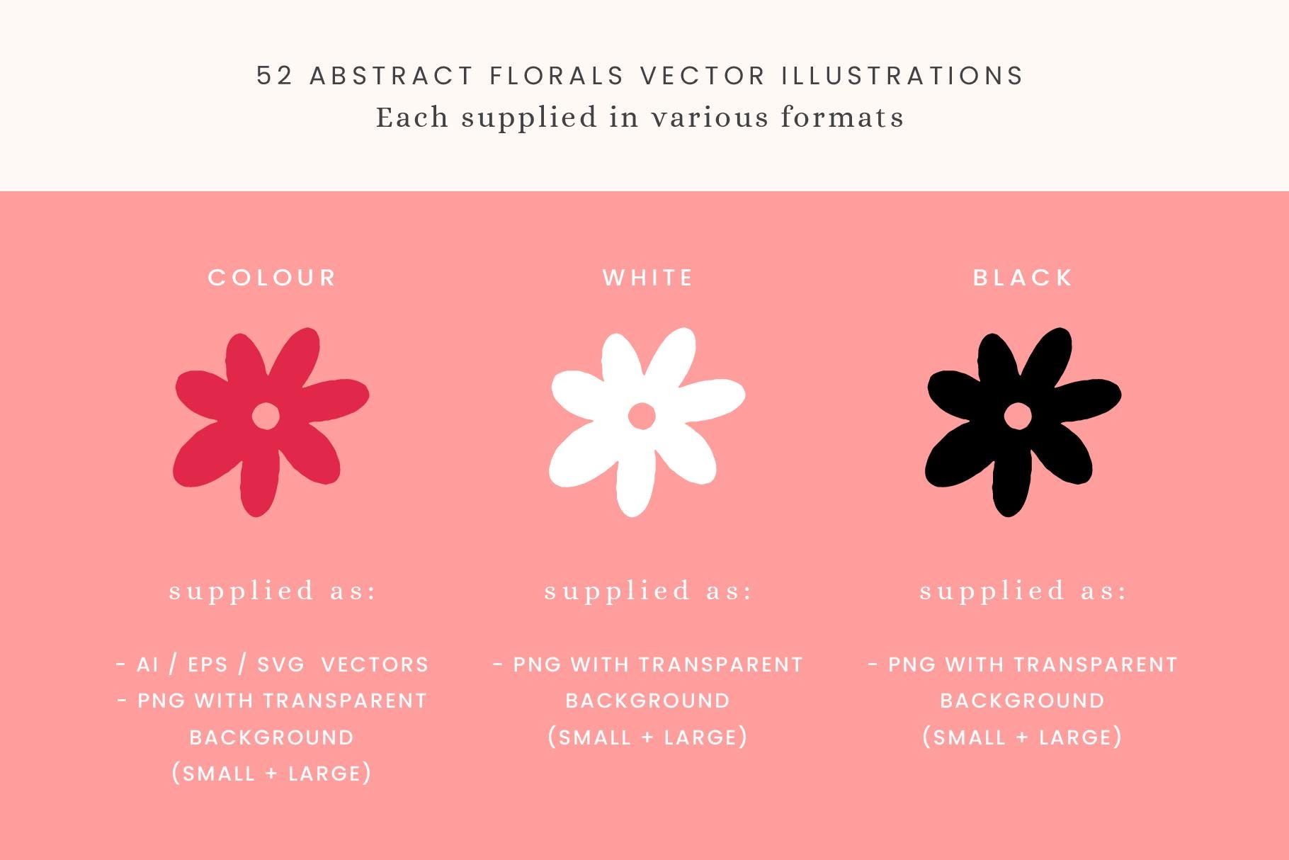 Vector Abstract Svg Flowers Abstract Flower Vector Graphics | Abstract Floral Clipart | Flowers SVG ...