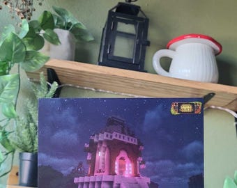 Cozy Nightz SMP Season 7 Postcard – August Postcard