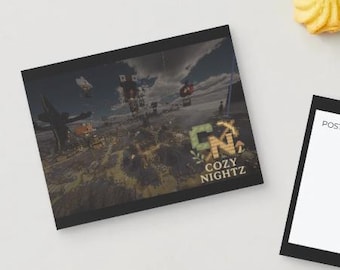 Cozy Nightz SMP Collectible Postcard – Limited Edition Minecraft Server Merch
