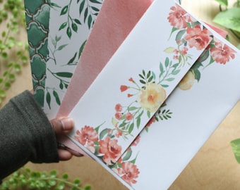 envelope sets | unglued sets | journalling | penpal set | penpal pack | paper crafts | paper sets