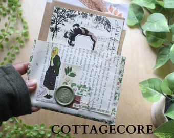 cottagecore large stationery set | journalling | penpal set | penpal pack | paper crafts | paper sets