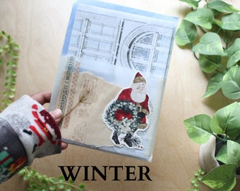 winter stationery set | journalling | penpal set | penpal pack | paper crafts | paper sets