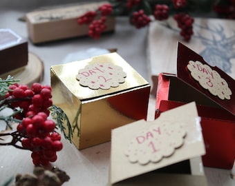 Soap Advent Calendar |Full Bar Soap | 12 day and 24 day options | Sent week of Thanksgiving