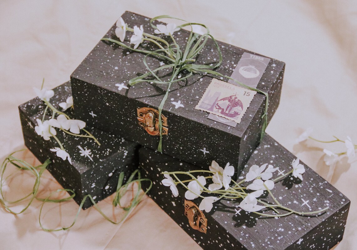 Mysterious Box Secret Gifts Random Stickers Pins Art and - Etsy