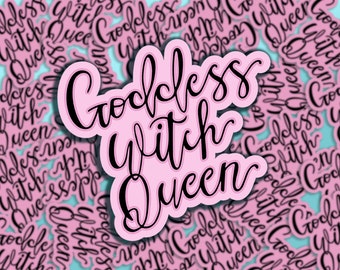 Goddess, Witch, Queen Vinyl Sticker