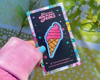 Strawberry Ice Cream, Summer Sticker Pack