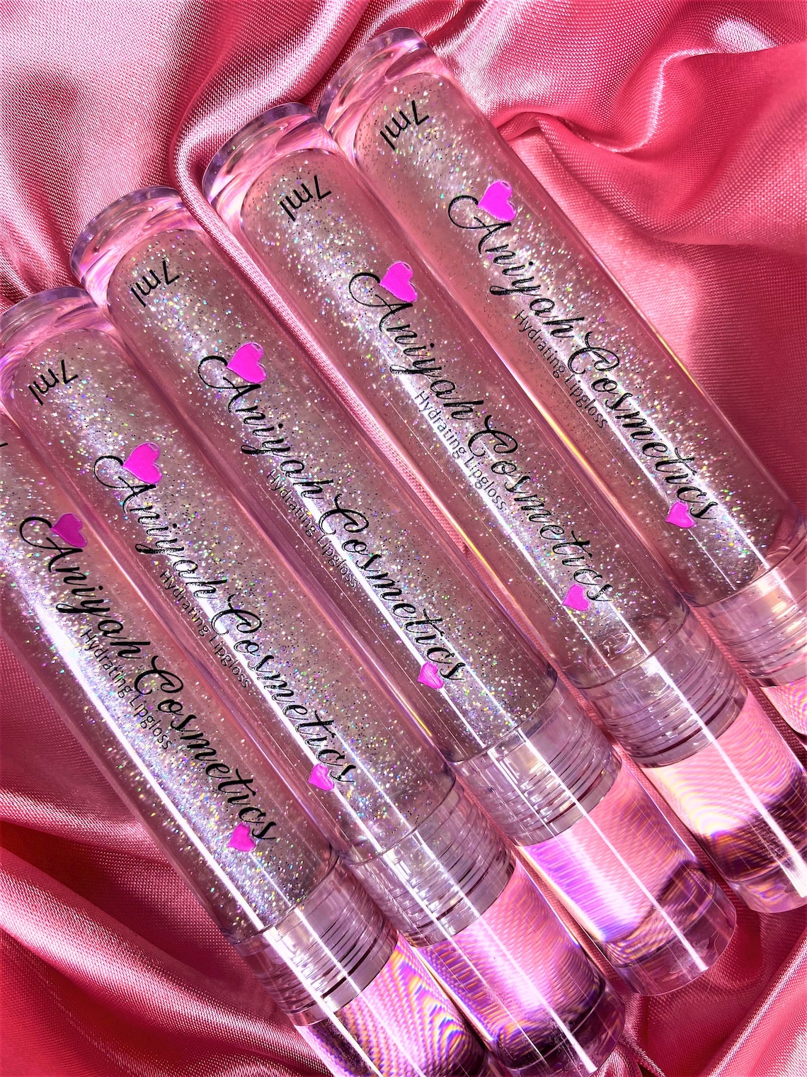 Lip Gloss Clear Lip Gloss Glitter Lip Gloss Holographic Etsy