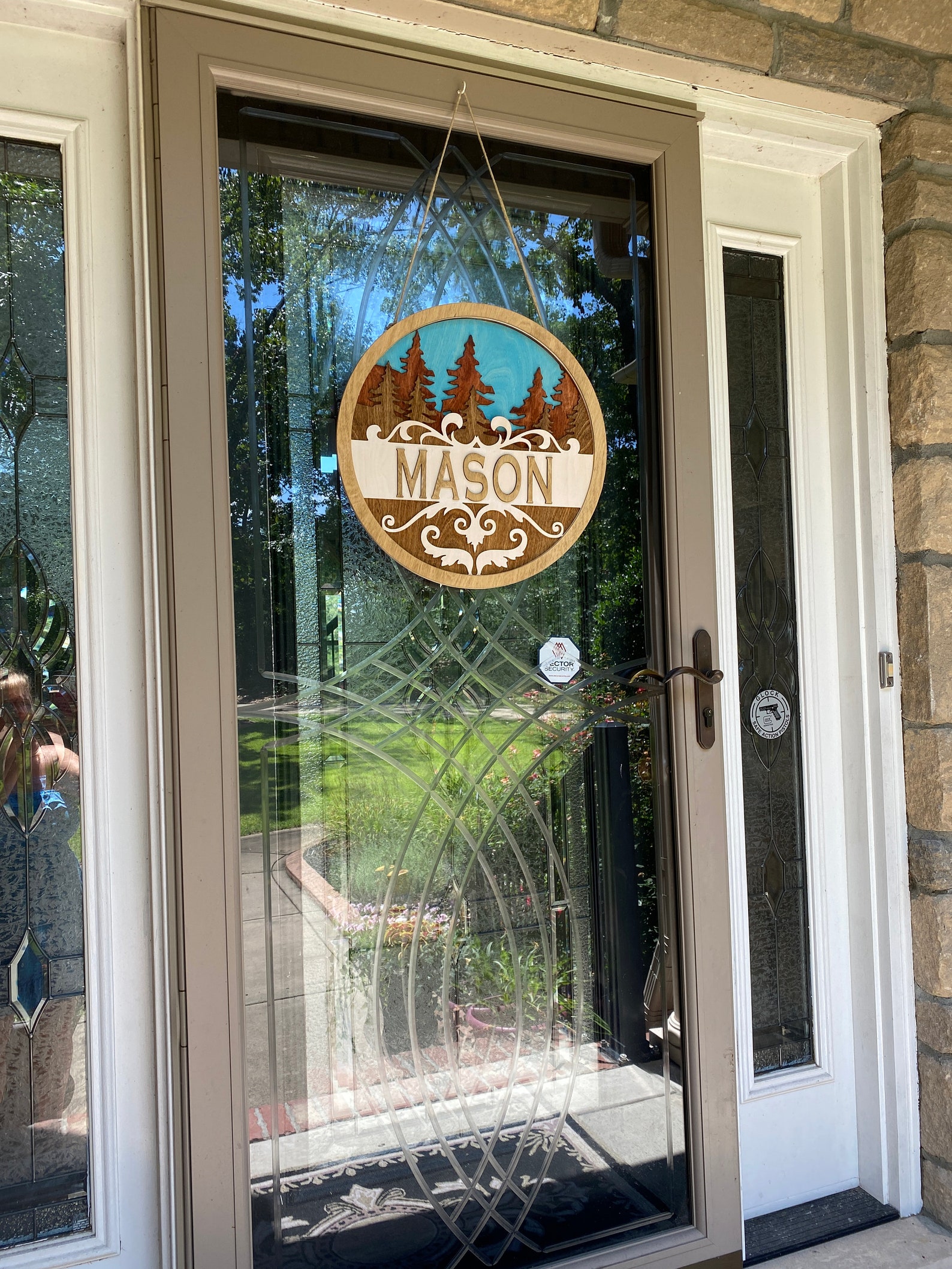 Front Door Sign Personalized Front Door Sign Front Door Etsy