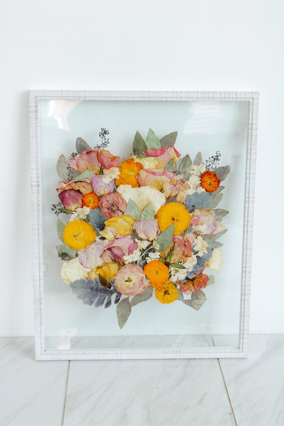 Preserved Wedding Bouquet Pressed Wedding Bouquet Bouquet Etsy