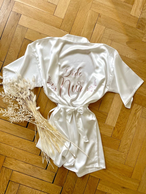 Brautkimono | Morgenmantel | JGA | Getting Ready | Hochzeit