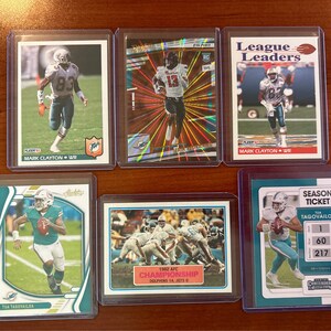Zes Miami Dolphins ruilkaarten!